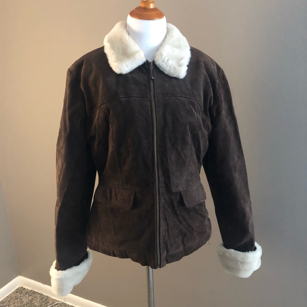 Wilson’s leather coat